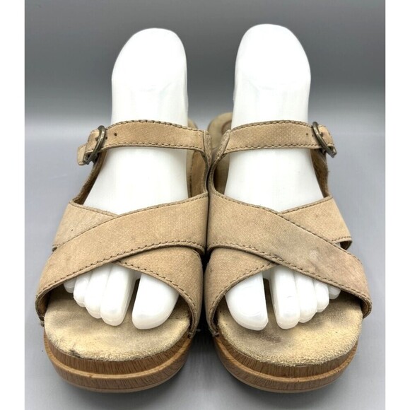 Dansko Women’s Sandals Wedge Strap‎ Buckle  Leather Size 38 - Picture 2 of 8